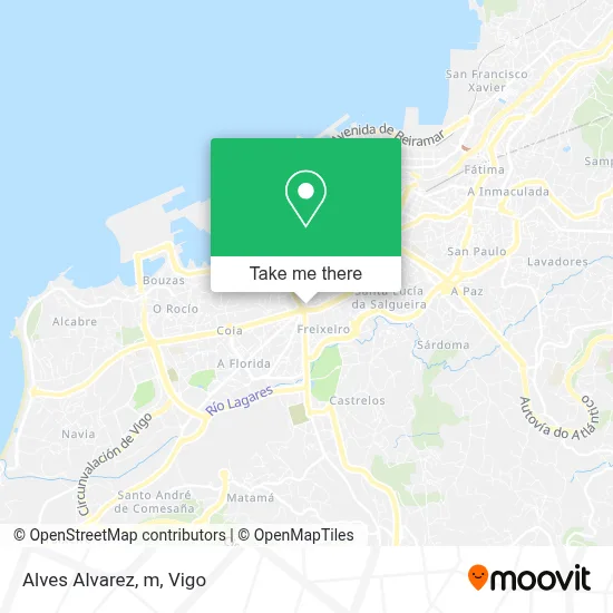 Alves Alvarez, m map