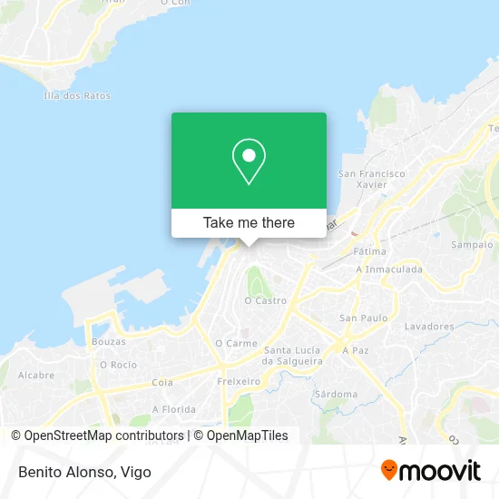 Benito Alonso map