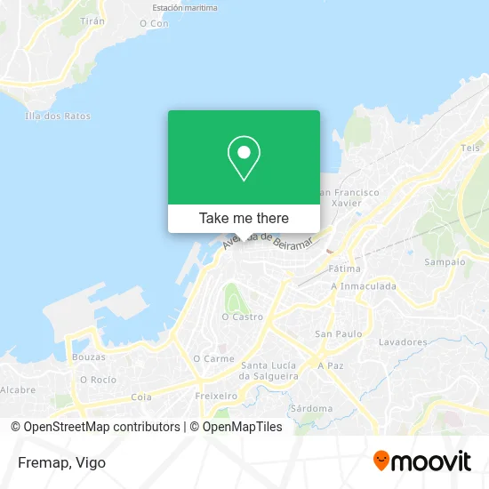 Fremap map