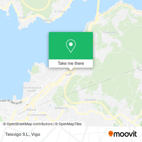 Teisvigo S.L. map