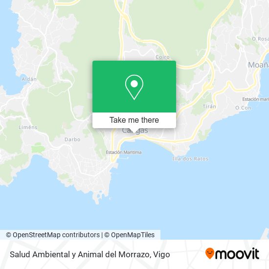 mapa Salud Ambiental y Animal del Morrazo