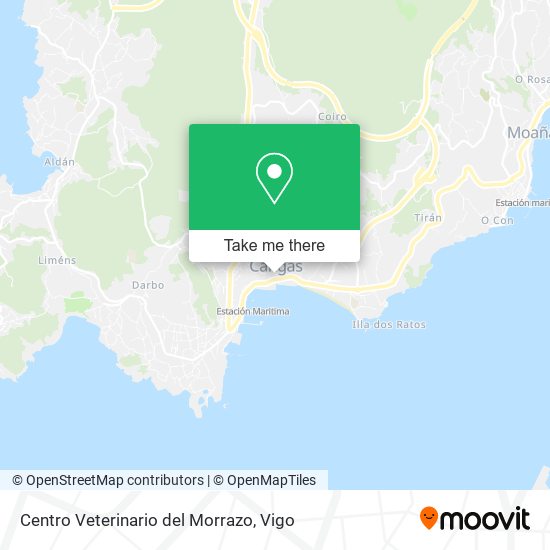 Centro Veterinario del Morrazo map