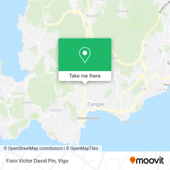 Fisio Victor David Pin map