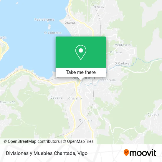 Divisiones y Muebles Chantada map