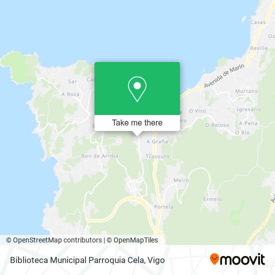 Biblioteca Municipal Parroquia Cela map