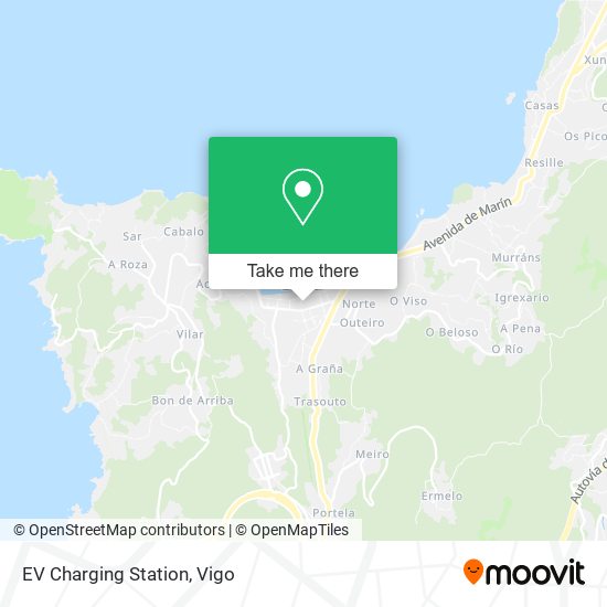 EV Charging Station map