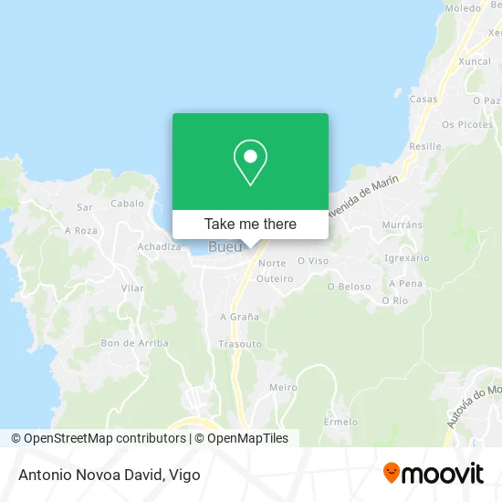 Antonio Novoa David map