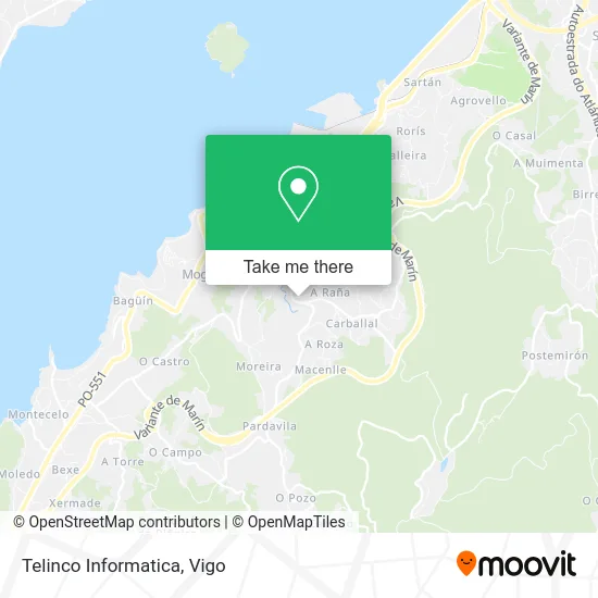 Telinco Informatica map