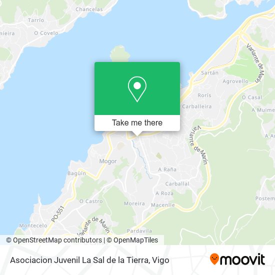 Asociacion Juvenil La Sal de la Tierra map