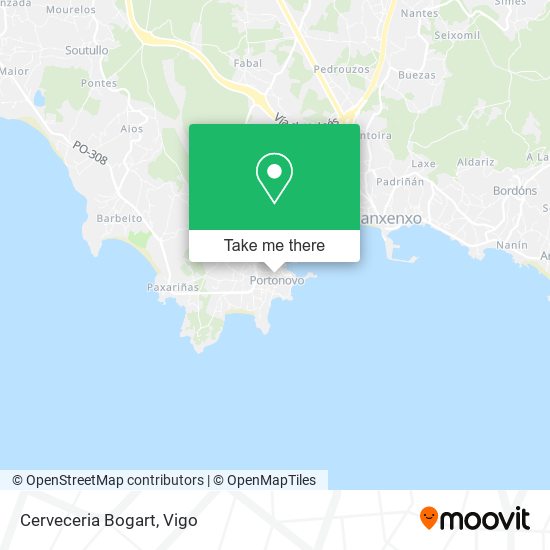 mapa Cerveceria Bogart