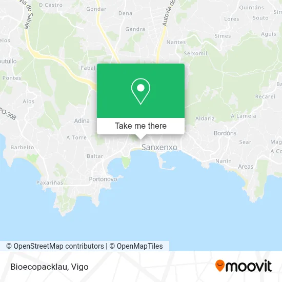 Bioecopacklau map