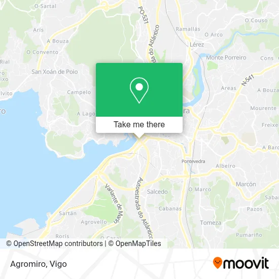 Agromiro map