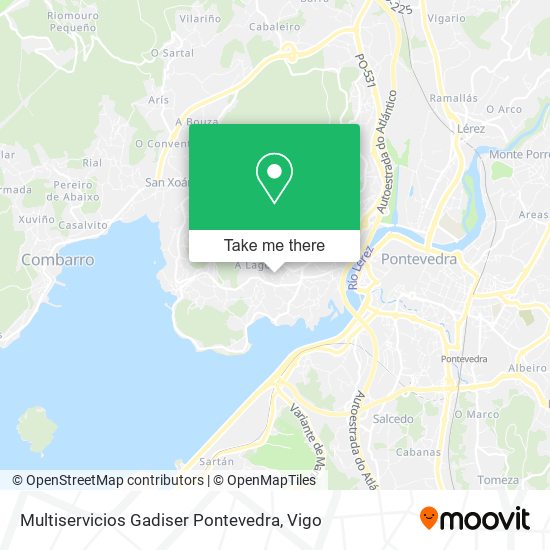 Multiservicios Gadiser Pontevedra map