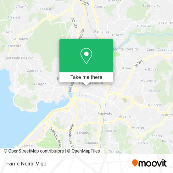 Fame Nejra map