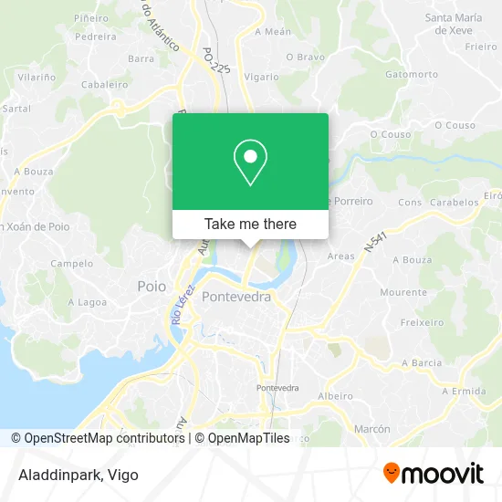 Aladdinpark map