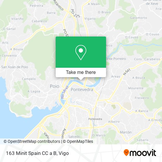 163 Minit Spain CC a B map