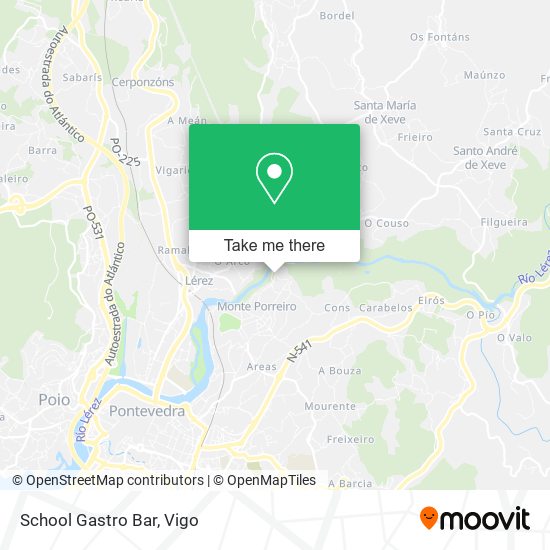 mapa School Gastro Bar