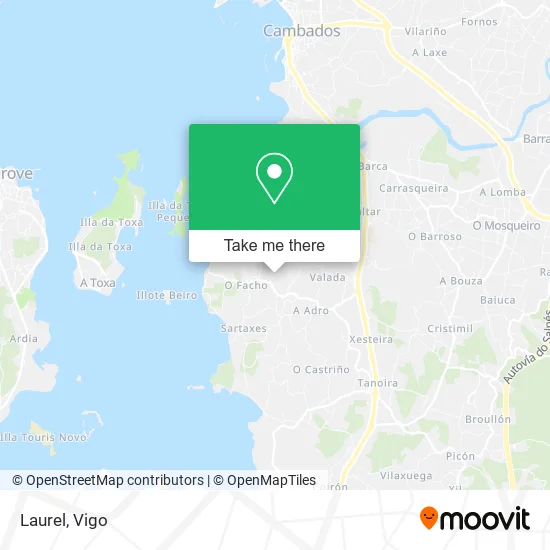 Laurel map