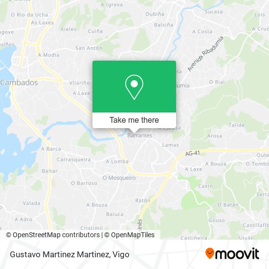 Gustavo Martinez Martinez map