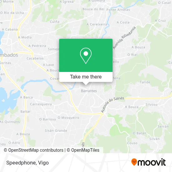Speedphone map