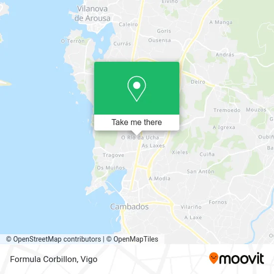 Formula Corbillon map