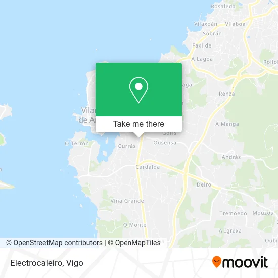 Electrocaleiro map