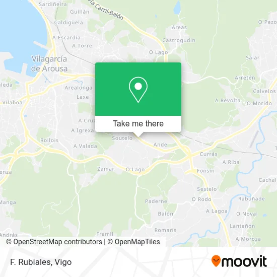 F. Rubiales map