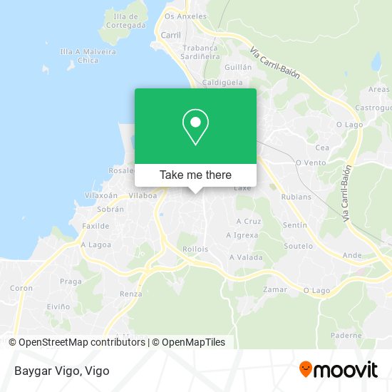 Baygar Vigo map