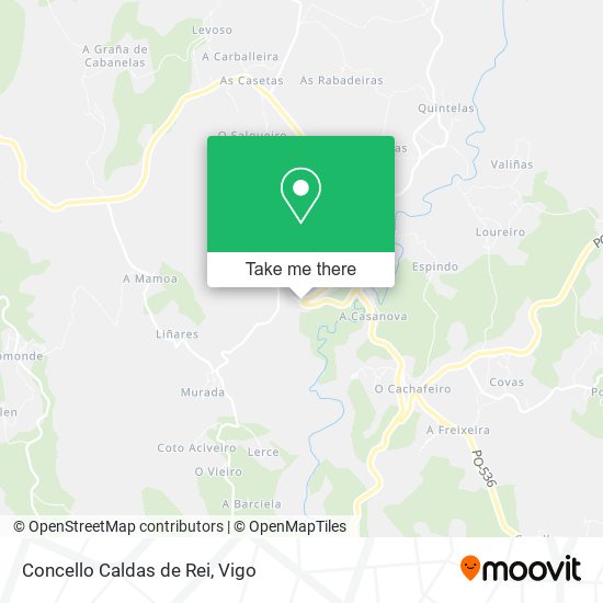 Concello Caldas de Rei map