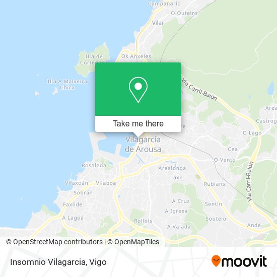 Insomnio Vilagarcia map