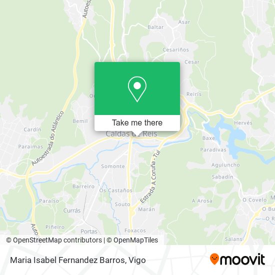 Maria Isabel Fernandez Barros map