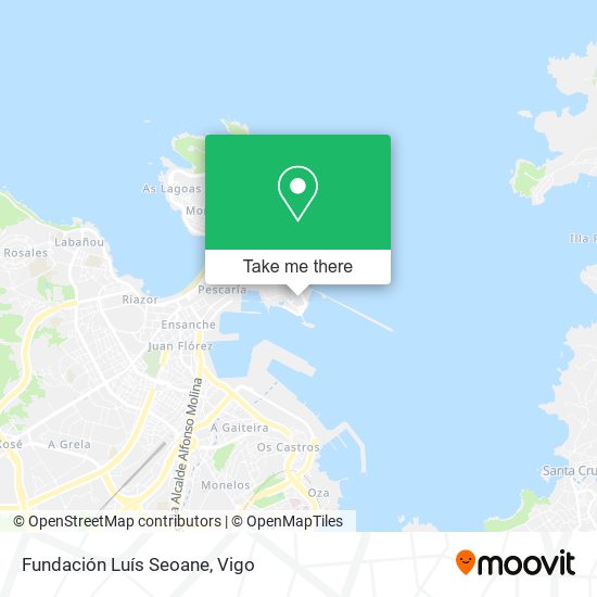 Fundación Luís Seoane map