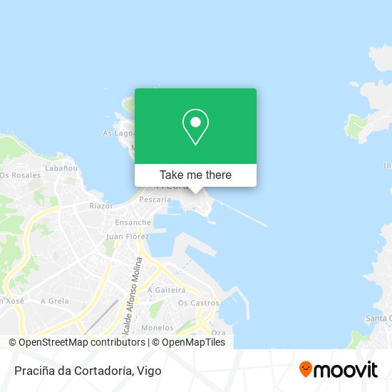 Praciña da Cortadoría map