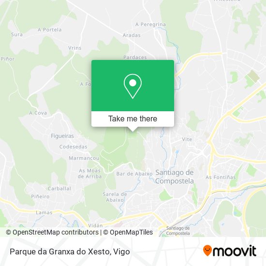 Parque da Granxa do Xesto map