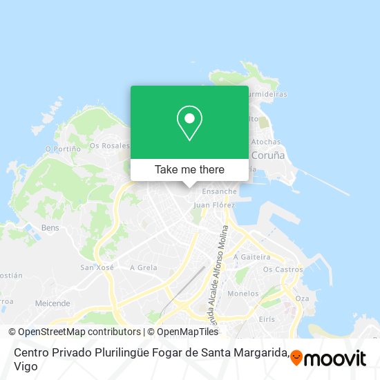 Centro Privado Plurilingüe Fogar de Santa Margarida map