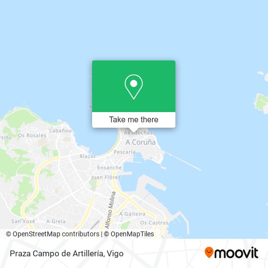 Praza Campo de Artillería map