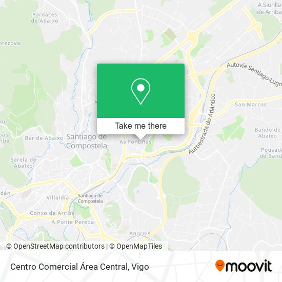 Centro Comercial Área Central map