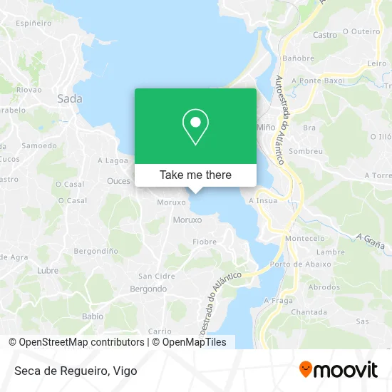 Seca de Regueiro map