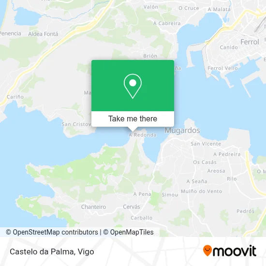 Castelo da Palma map