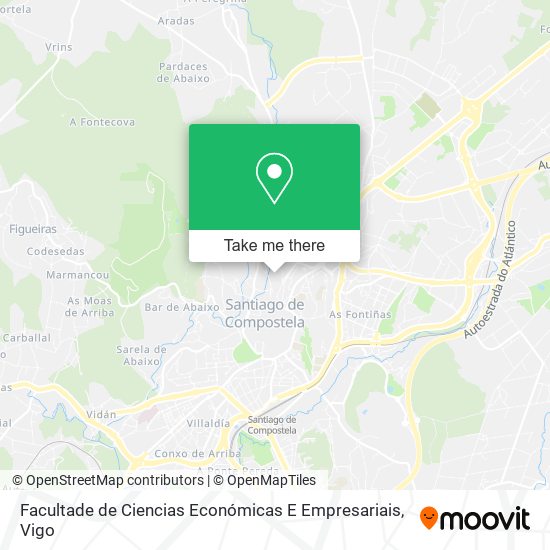 Facultade de Ciencias Económicas E Empresariais map