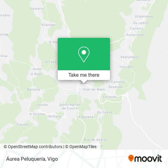 Áurea Peluquería map