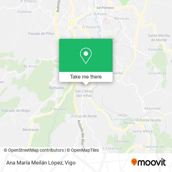 Ana María Meilán López map