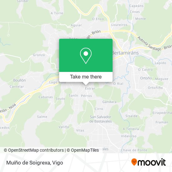 Muíño de Soigrexa map