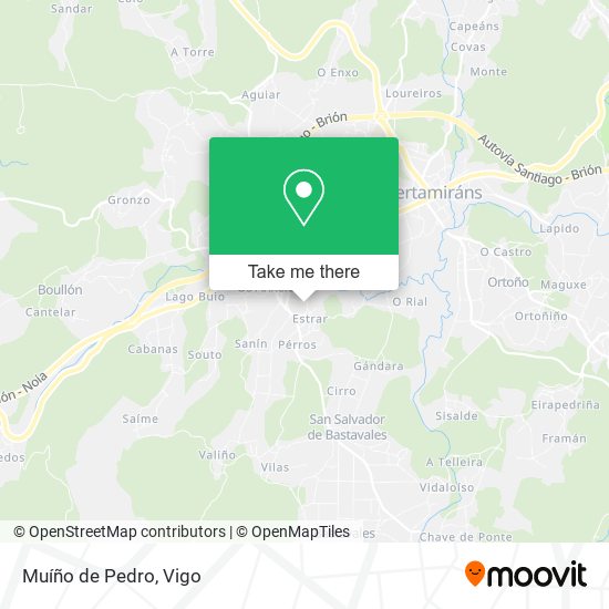 Muíño de Pedro map