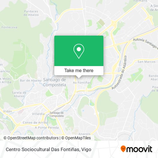 Centro Sociocultural Das Fontiñas map