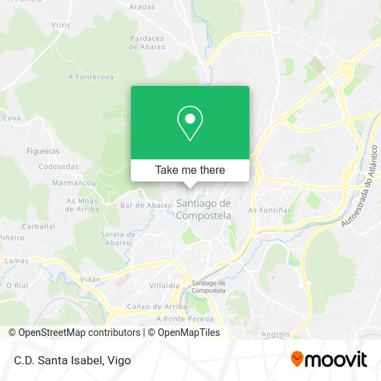 C.D. Santa Isabel map