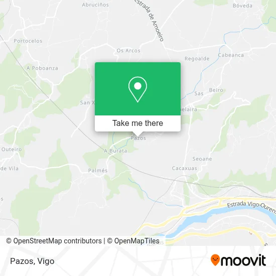 Pazos map