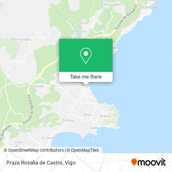 Praza Rosalía de Castro map
