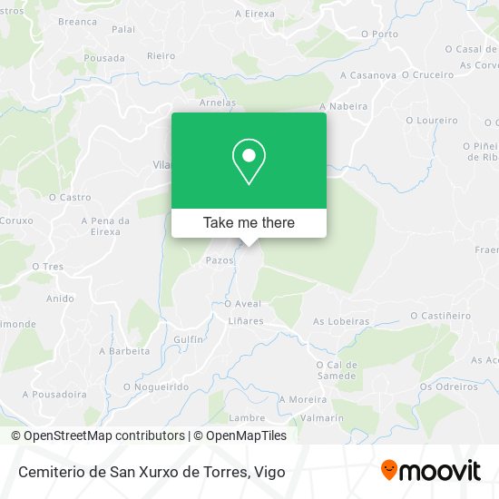 Cemiterio de San Xurxo de Torres map
