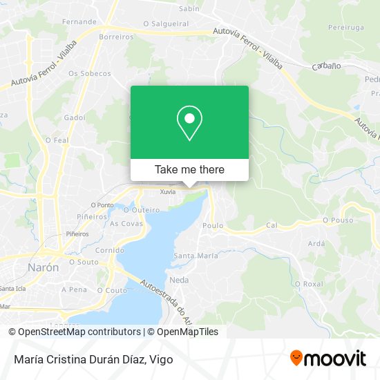 María Cristina Durán Díaz map